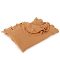 thumbnail image 2 of The Pioneer Woman Ruffle Knit Oversized Couch Throw Blanket, Mustard, 50 x 72 in, 2 of 6