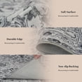 thumbnail image 6 of 9x12 Area Rugs Living Room Rug Washable Vintage Boho Rug No Slip Stain Resistant Soft Carpet Large Carpets for Bedroom Dining Room Farmhouse Hallway Home Office, 6 of 8