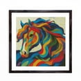 thumbnail image 3 of Abstract Rainbow Hair Horse 5D Diamond Art Painting by Number Kits for Adults DIY Paint with Full Drill Round Diamond Gems Painting Art Craft for Home Wall Decor 13.8x13.8inch(1), 3 of 8