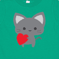 thumbnail image 4 of Inktastic Heart Cat Boys or Girls Baby T-Shirt, 4 of 5