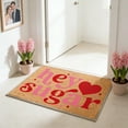 thumbnail image 4 of YZEGDCH Valentines HELLO SUGAR Bath Rug for Bathroom Home Enterway Living Room Decor, Valentine's Day Bath Mat for Love Heart Absorbent Non-Slip Washable Rugs, 16 x 24 Inch, Gift for Her Him(Style F), 4 of 5