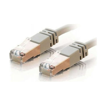 C2G 27250 Cat5e Cable - Snagless Shielded Ethernet Network Patch Cable, Gray (7 Feet, 2.13 Meters)
