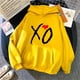 thumbnail image 4 of Sudadera con capucha divertida para mujer The Weeknd Xo Rapper, ropa de calle, sudaderas con capucha Harajuku, sudadera de forro polar de hip hop para mujer, ropa unisex, 4 of 5