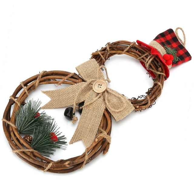 De Muñeco de Nieve LED, Decoraciones Colgantes que Funcionan Con la Batería de la Puerta de Navidad no Tóxica decoración con luz para decoraciones para el HOGAR