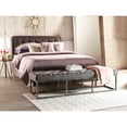 thumbnail image 2 of Serta at Home Danes Tufted Bedroom Bench in Midnight Charcoal, 2 of 8
