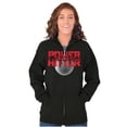 thumbnail image 4 of Golfing Power Hitter Cool Golfer Golf Zip Up Hoodie Men's Women's Brisco Brands L, 4 of 6