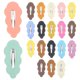 thumbnail image 2 of 20PCS Candy Color Snap Hair Clips Lightweight Barrettes Cute Accessories for Women Everyday Fashion Styling, 2 of 4