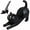 Black Cat, variant on Cartoon Panda Sitting Cell Phone Stand for Desk, Cute Statue Phone Holder for Lovely Women Girls, Desktop Animal Figurine Mount for iPhone iPad Office Tablet Accessories Gifts - Black White