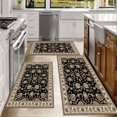 thumbnail image 6 of Farmhouse Kitchen Rugs Set 3 Piece, Boho Kitchen Mats for Floor, Non-Slip Kitchen Rug Waterproof Mats for Kitchen, Runner Rugs for Hallway Laundry Holiday Sink Decor, 6 of 12