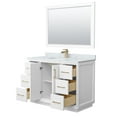 thumbnail image 2 of Wyndham Collection WCF414148SWZCMUNSM46 Strada 48" Free Standing Single Basin Vanity Set -, 2 of 7