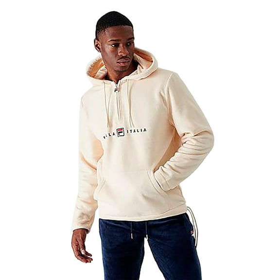 Fila Zane 2 Mens Active Hoodies Size Xl, Color: Ecru