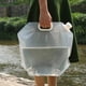 thumbnail image 4 of Soidarity Bolsa de agua, jarra de almacenamiento portátil ligera, botella de agua práctica con asa incrustada, contenedor de agua de gran capacidad para Type2 NO2 Soidarity OD001095-02, 4 of 6