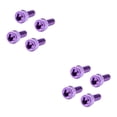 thumbnail image 4 of Sonducket 4 piezas aleación montaña bicicleta agua botella jaula pernos profesional Color sólido soporte tornillos accesorios azul Violeta 2piezas, 4 of 6