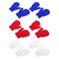 thumbnail image 4 of 6 Pairs Children Winter Mitts Comfortable Mittens Knitted Craft Mittens, 4 of 7
