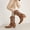 Brown, variant on Women's Embroidered Western Cowboy Boots Boots Knee High Medium Heel Heel Classic Retro Boots