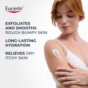 Eucerin Roughness Smoothing Body Lotion for Dry, Rough Skin, 16.9 fl oz Bottle