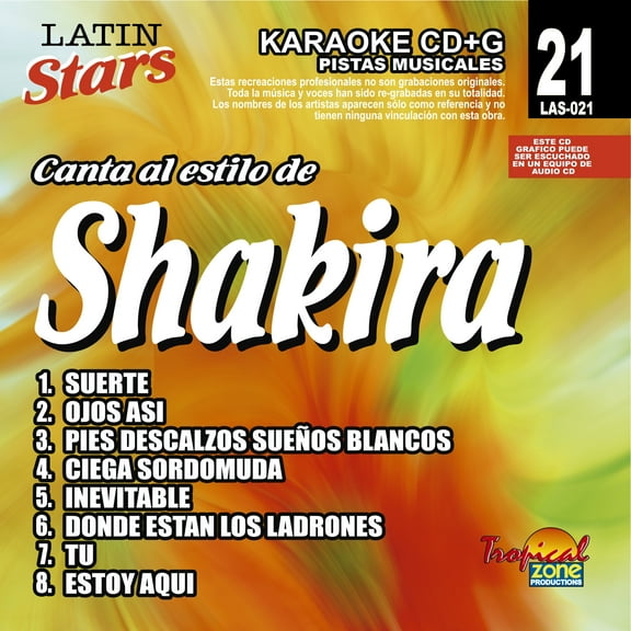 Karaoke Latin Stars 021  Shakira