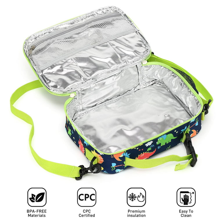 Ice Packs for Coolers, Ice Pack for Lunch Boxes Cold Packs Lunch Bag- Keeps  Food Cold – Cool Print Bag Designs - Great for Kids or Adults Lunchbox and