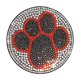 thumbnail image 2 of Posavasos universales para coche | Platillo de silicona antideslizante con diseño de huella de perro | Aislamiento térmico y reducción de ruido para uso en el automóvil, el hogar o la oficina, 2 of 9