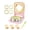 Pink, variant on Premium 3-in-1 Uncrustable Sandwich Maker - Heart/Round/Square Crustless Sandwich Cutter & Sealer for Kids' Lunch, Breakfast & Lunchboxes | BPA-Free Uncrustable Press(Light Blue)