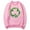 Pink, variant on xixinqiwan St Patricks Day Sweatshirt for Women,Women Shamrock Heart Shirts Irish Gift Crewneck Casual Loose Fit Tops St Patricks Day Shirt