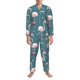 thumbnail image 3 of Fotbe Flamingo Pijama de Hombre con Estampado de Manga Larga, Conjunto de 2 Piezas, Ropa de Dormir Suave y Cómoda con Bolsillos-XX-Large, 3 of 7