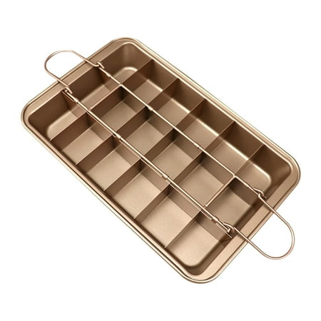 

Mini Bread Bakeware 6/18 Cavity Loaf Pan Non-Stick Brownie Cake Mold Easy to use