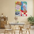 thumbnail image 3 of Stupell Industries Modern Kitchen Checkered Still Life Canvas Art, 24 x 30, by Melissa Wang, 3 of 8