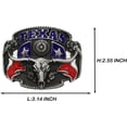 thumbnail image 4 of Moranse Religion Cross Cowboy Kneeling Prayer And Horse Design Belt Buckles, 4 of 4