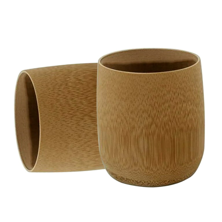 Natural Bamboo Tea Cups Water Cup Tea Cups Sake Drinking Insulated Cup  Small Gift 