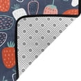 thumbnail image 4 of cartoon strawberry Shaggy Area Rug, Rugs for Living Room Bedroom Non Slip Door Mat Indoor Carpet Machine Washable Nursery Home Decor Floor Mats for Entryway 60x39in-#, 4 of 5