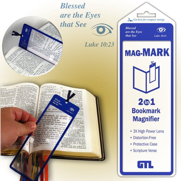 G T Luscombe Co 61194 Magnifier Mag Mark Bookmark Magnifier