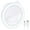 Elegant White, variant on Selfie Ring Light Portable Clip-On Rechargeable Selfie Filler With 36 Leds, For Iphone/Android Smartphone Camera, 3 Brightness Setting Modes,Pink