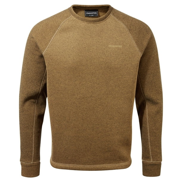 Craghoppers - Jersey Jaspeado Barker Hombres (Rafia Oscura Jaspeado)
