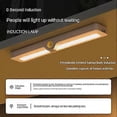 thumbnail image 5 of LED Human Body Induction Lamp USB Charging Wireless Magnetic Night Light Dimmable For Bedroom Closet, Warm White Light, 5 of 5