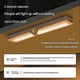 thumbnail image 5 of LED Human Body Induction Lamp USB Charging Wireless Magnetic Night Light Dimmable For Bedroom Closet, Warm White Light, 5 of 5
