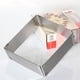 thumbnail image 4 of Yuarrent Molde para pasteles, molde para forma al hogar, herramientas de decoración de acero inoxidable, moldes cuadrados para hornear DIY, Mostrada, 4 of 6
