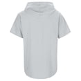 thumbnail image 5 of Kids Boys Hooded Short Sleeve Button Down Shirts, Linen Cotton Pocket Tops for Summer, 5-14Y, 5 of 5