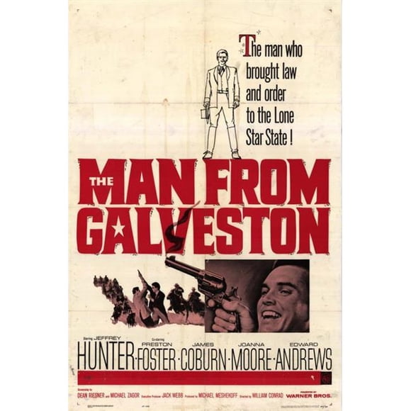 Posterazzi MOVAH4226 Man From Galveston Movie Poster - 27 x 40 in.
