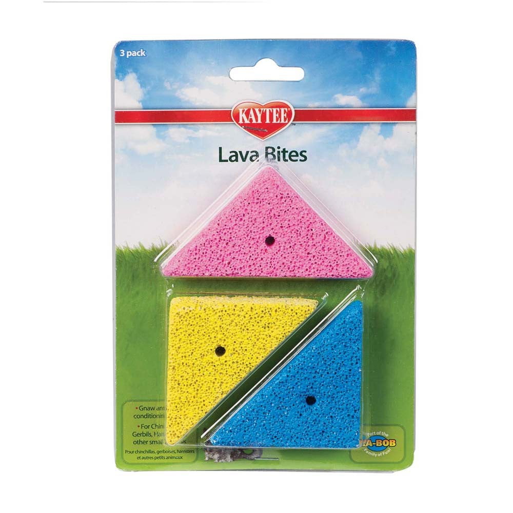 Kaytee Lava Bites Small Animal Chews 3pk