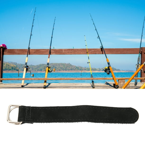Fishing Rods Belt, Nylon+Stainless Steel Skid Resistance Fishing Rods Straps  Portable For Prevent Falling 