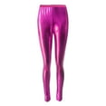 thumbnail image 4 of Intimates Women's Pure Color Stretch Slim Interest Bright Leather Leggings, 4 of 5