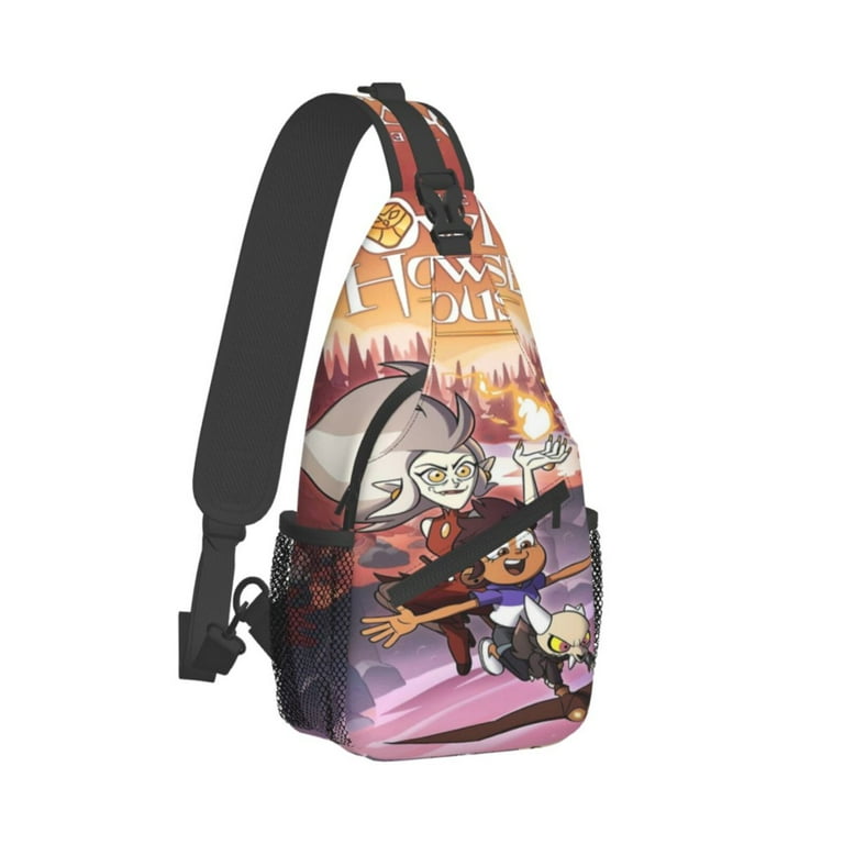 The Owl House Sling Bag Crossbody Shoulder Backpack Gym Sports Travel Hiking Daypack Chest Bag Small Backpack for Women Men Walmart