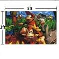 thumbnail image 6 of Donkey Kong Country Party Supplies Backdrop Banner Poster Birthday Decorations Background for Photography Taspestry, 6 of 6