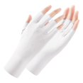 thumbnail image 1 of Breathable Thin Fingerless Gloves Outdoor Riding Driving Gloves Sunscreen W4P3, 1 of 7