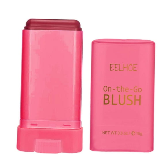Blush Cheek Blusher Cosméticos Versátil Fácil aplicación Iluminador de larga duración Facial Nutritivo Blush Makeup Blush para Mujeres Niñas Rojo Sunnimix Colorete