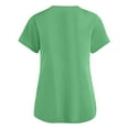 thumbnail image 3 of V-Neck Scrub Tops Women - Stretchy Pocket Nurse Scrubs with Medical Uniform Fit 5XL Polyester, 3 of 4