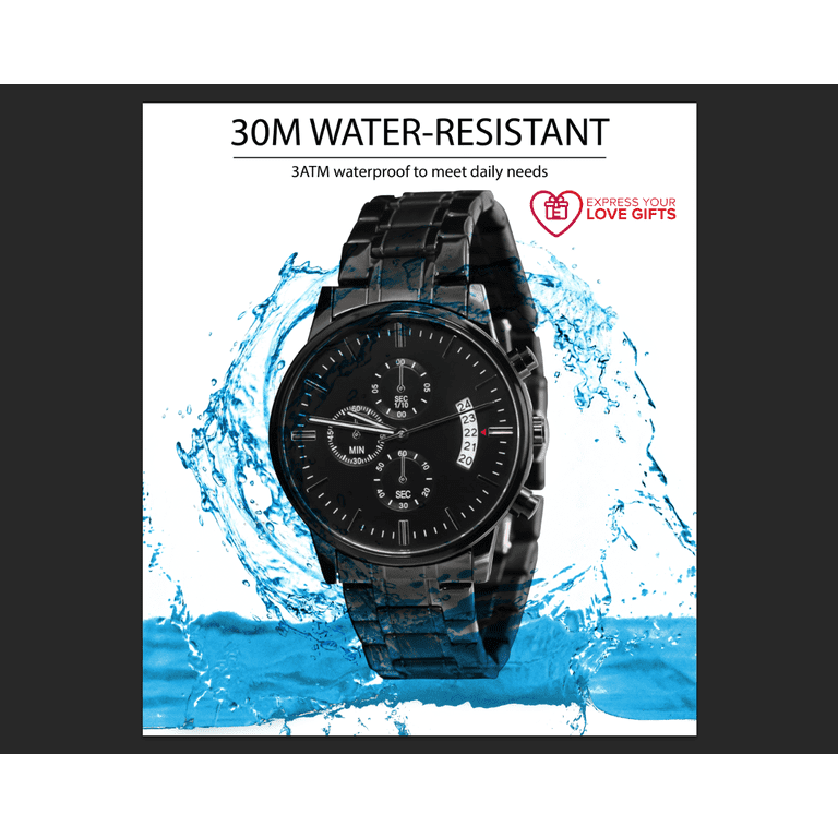 Customizable Men's Watch Multifunction Waterproof Scratch Customizable Men's Watch Multifunction Waterproof Scratch