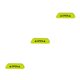 thumbnail image 5 of Kenally 4 Uds tiras reflectantes fluorescentes para coche pegatinas de advertencia para Lada Granta Vesta Kalina Priora Niva X Ray Largus Type4 NO4, 5 of 6