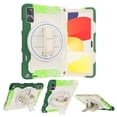 thumbnail image 5 of 3in1 Rotating Stand Case for Xiaomi Redmi Pad SE 11.0 inch Released 2023 with Hand/Shoulder Strap, Shockproof Rugged, Green, 5 of 7